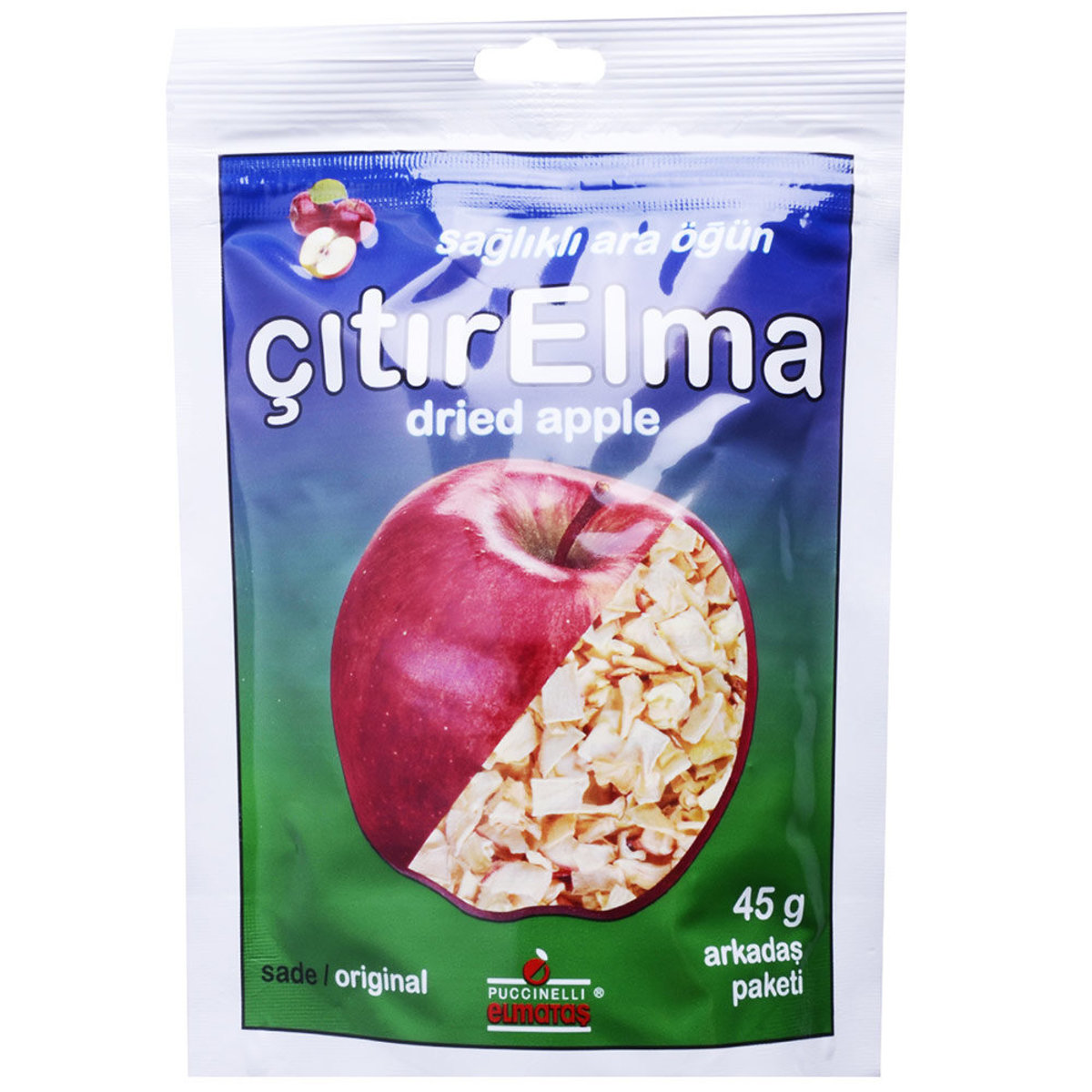 Çıtır Elma Kurusu 45 G(10 Adet)&Kargo Dahil